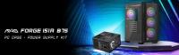MSI MAG FORGE 151A B75 PCIE5 II 750W 80+BRONZE AUTO 6x12CM RGB FAN PENCERELI ATX GAMING KASA